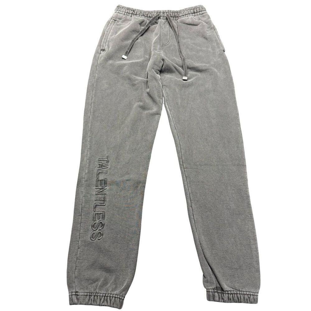 Talentless Heavyweight Sweatpants Men’s S Steel Grey 500 GSM Cotton BNWT